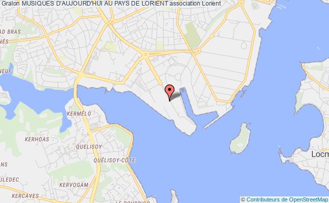 plan association Musiques D'aujourd'hui Au Pays De Lorient Lorient