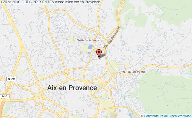 plan association Musiques Presentes Aix-en-Provence