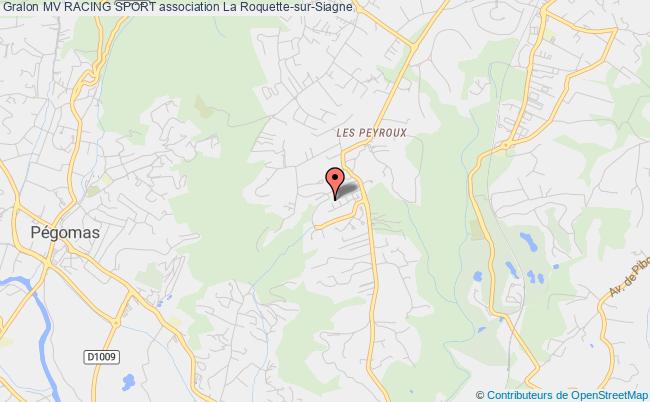 plan association Mv Racing Sport Roquette-sur-Siagne
