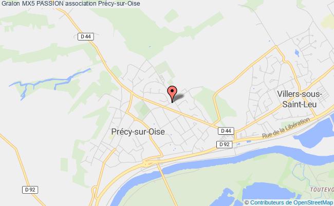 plan association Mx5 Passion Précy-sur-Oise