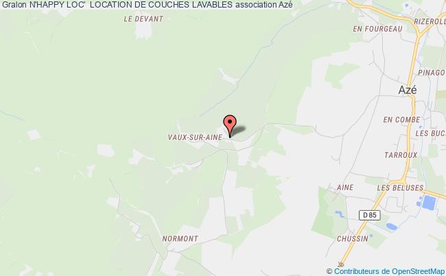 plan association N'happy Loc'  Location De Couches Lavables Azé