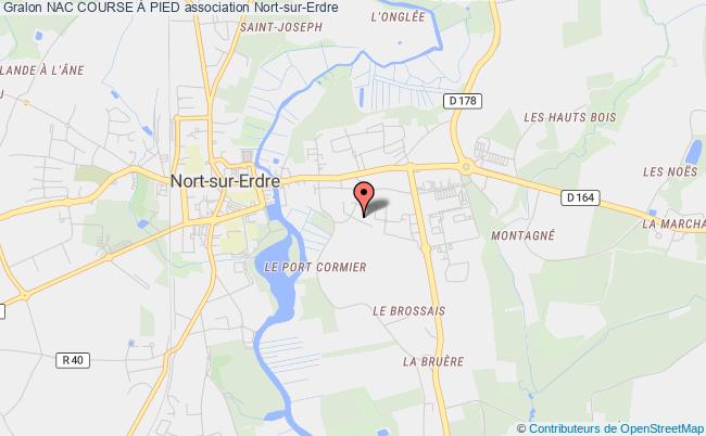 plan association Nac Course À Pied Nort-sur-Erdre