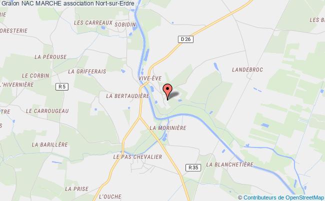 plan association Nac Marche Nort-sur-Erdre