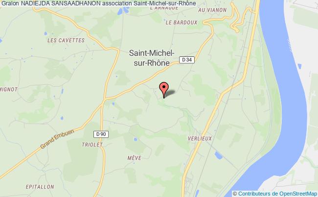 plan association Nadiejda Sansaadhanon Saint-Michel-sur-Rhône