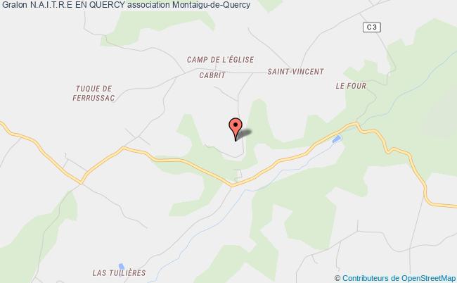 plan association N.a.i.t.r.e En Quercy Montaigu-de-Quercy