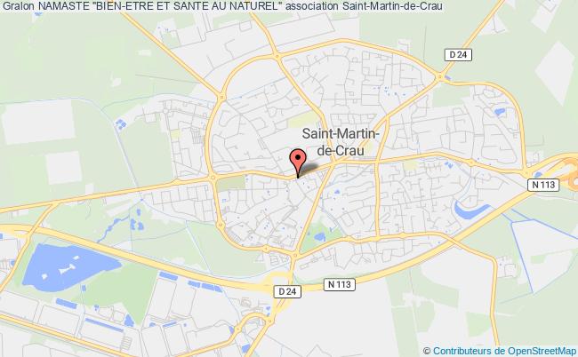 plan association Namaste "bien-etre Et Sante Au Naturel" Saint-Martin-de-Crau