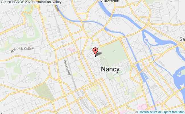 plan association Nancy 2020 Nancy