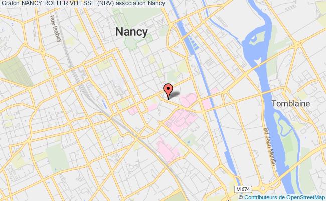 plan association Nancy Roller Vitesse (nrv) Nancy