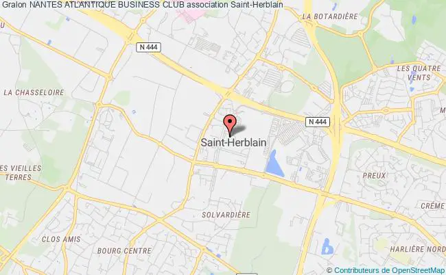 plan association Nantes Atlantique Business Club Saint-Herblain