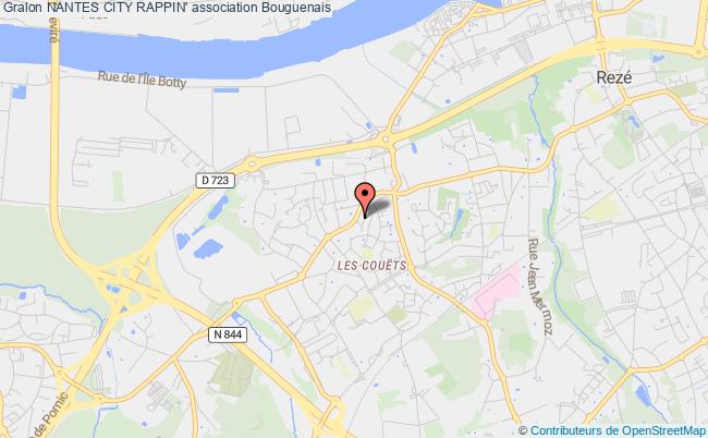 plan association Nantes City Rappin' Bouguenais