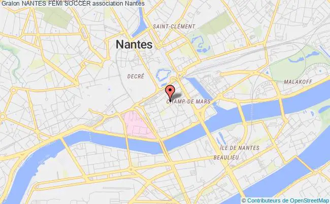 plan association Nantes Femi Soccer Nantes