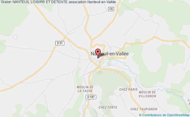 plan association Nanteuil Loisirs Et Detente Nanteuil-en-Vallée