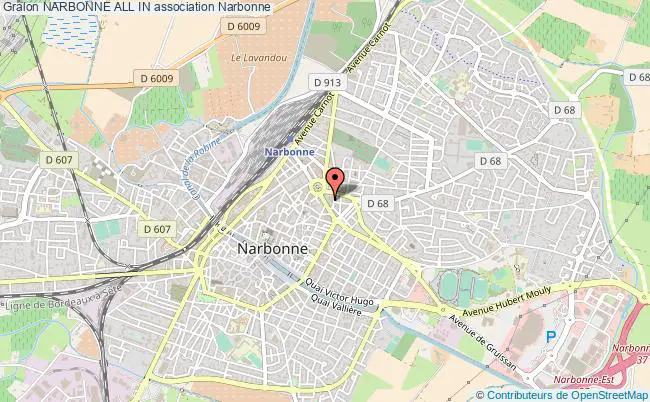 plan association Narbonne All In Narbonne