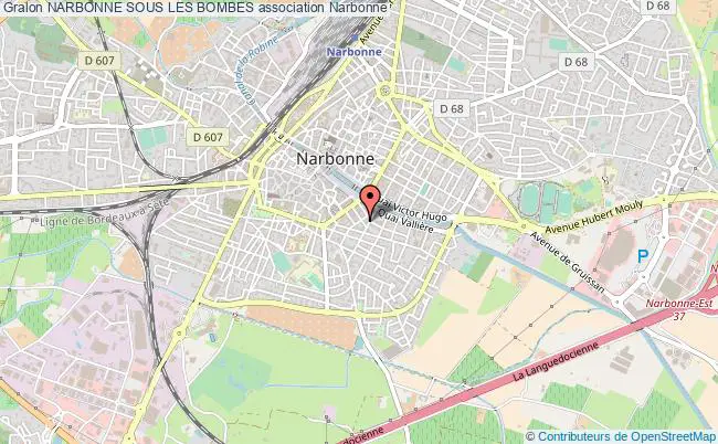 plan association Narbonne Sous Les Bombes Narbonne
