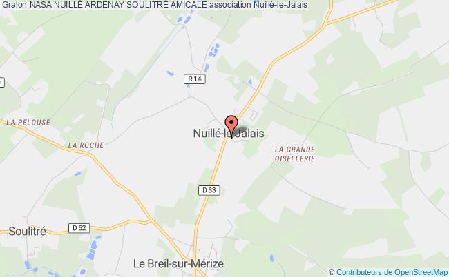 plan association Nasa NuillÉ Ardenay SoulitrÉ Amicale Nuillé-le-Jalais