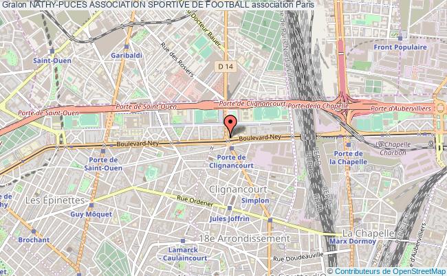 plan association Nathy-puces Association Sportive De Football Paris