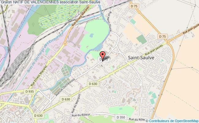plan association Natif De Valenciennes Saint-Saulve