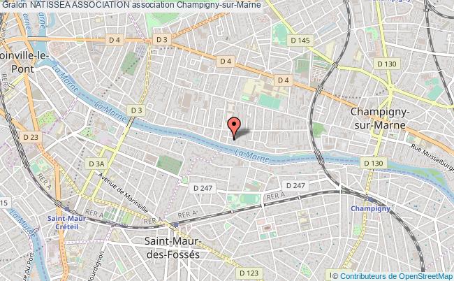 plan association Natissea Association Champigny-sur-Marne