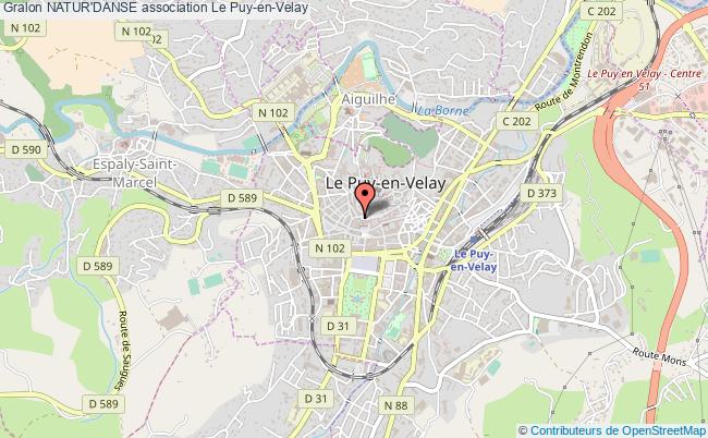 plan association Natur'danse Le    Puy-en-Velay