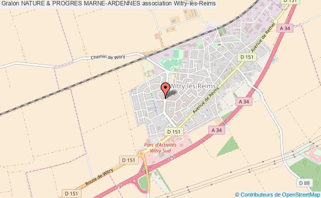 plan association Nature & Progres Marne-ardennes Witry-lès-Reims