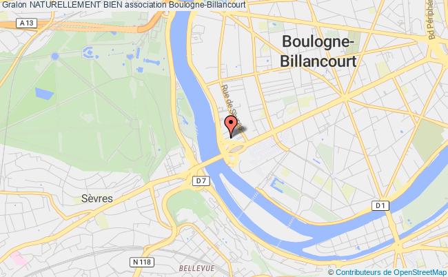 plan association Naturellement Bien Boulogne-Billancourt
