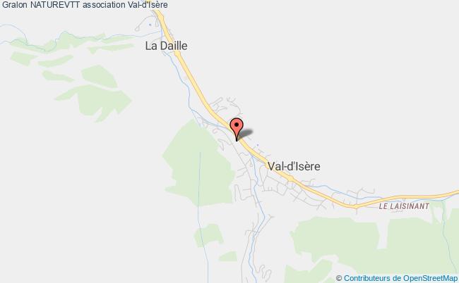plan association Naturevtt Val-d'Isère