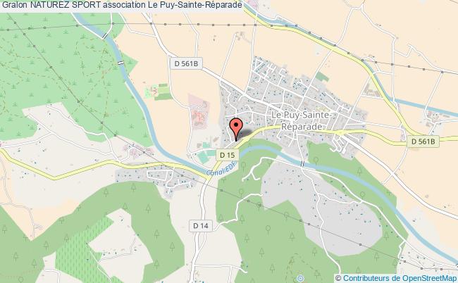 plan association Naturez Sport Le    Puy-Sainte-Réparade