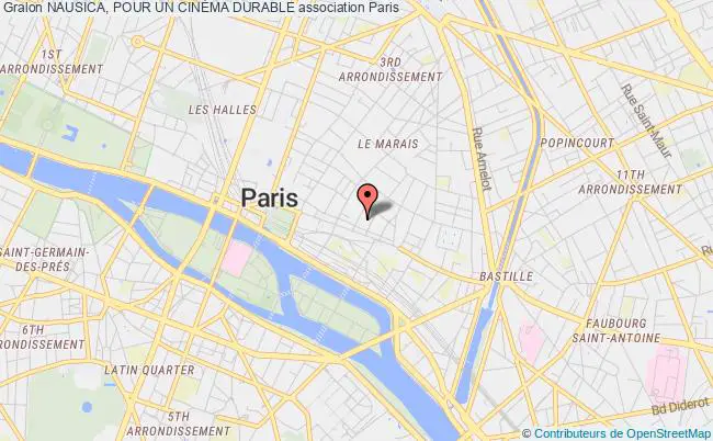 plan association Nausica, Pour Un CinÉma Durable Paris