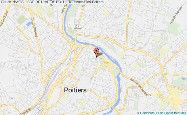 plan association Nayts' - Bde De L'iae De Poitiers Poitiers