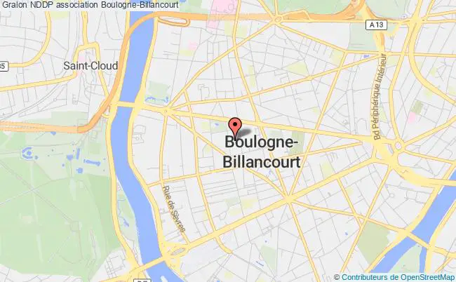 plan association Nddp Boulogne-Billancourt