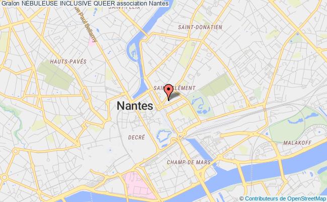 plan association NÉbuleuse Inclusive Queer Nantes