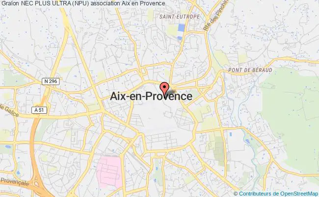plan association Nec Plus Ultra (npu) Aix-en-Provence