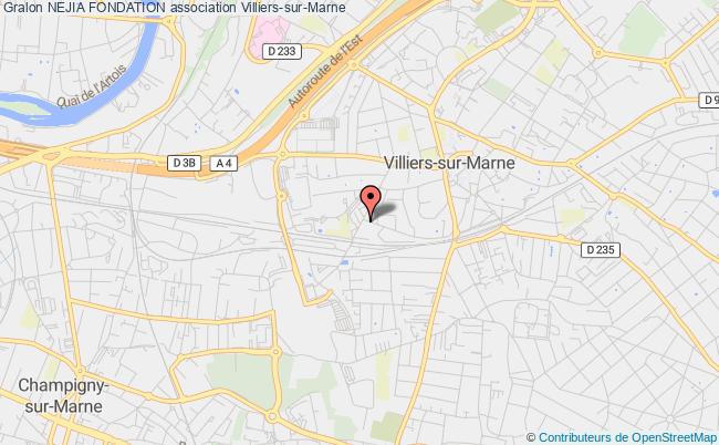 plan association Nejia Fondation Villiers-sur-Marne