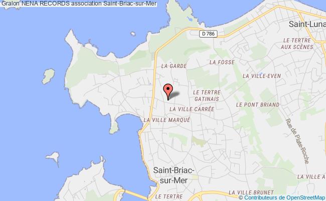 plan association Nena Records Saint-Briac-sur-Mer