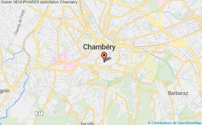 plan association Nenuphares Chambéry