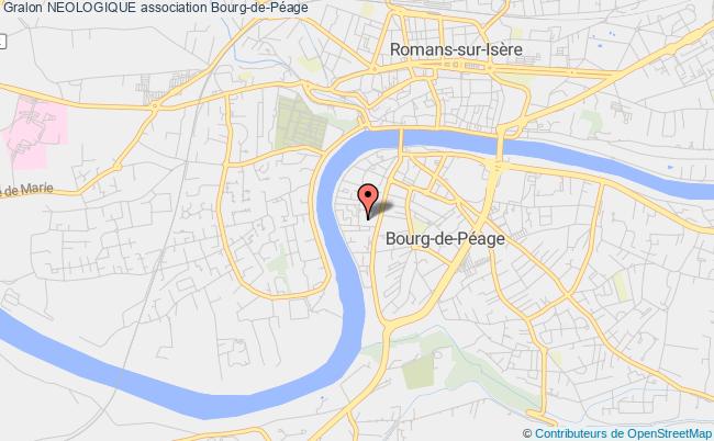 plan association Neologique Bourg-de-Péage