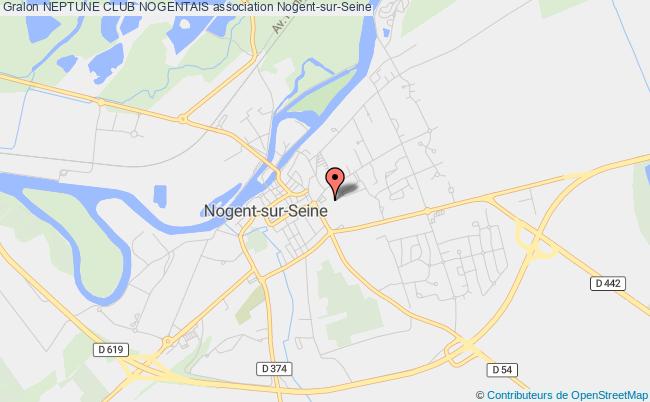 plan association Neptune Club Nogentais Nogent-sur-Seine