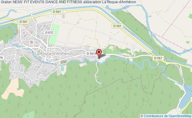 plan association Ness' Fit Events Dance And Fitness La    Roque-d'Anthéron