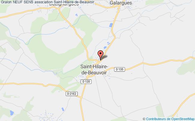 plan association Neuf Sens Saint-Hilaire-de-Beauvoir