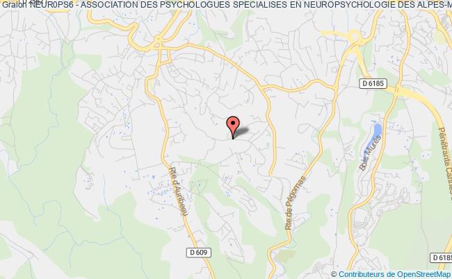 plan association Neur0ps6 - Association Des Psychologues Specialises En Neuropsychologie Des Alpes-maritimes Grasse