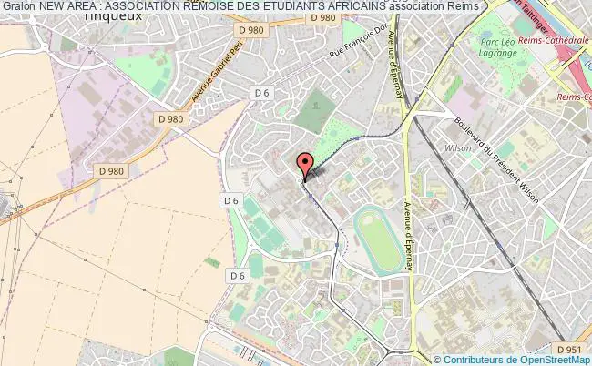 plan association New Area : Association Remoise Des Etudiants Africains Reims