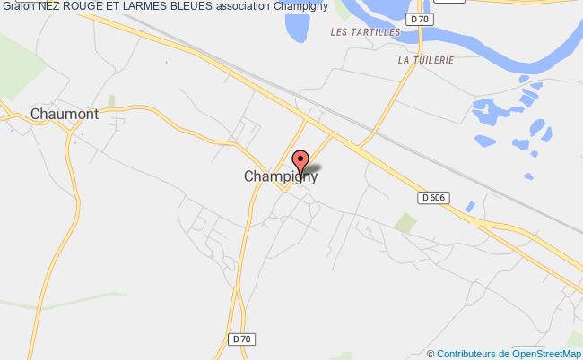 plan association Nez Rouge Et Larmes Bleues Champigny