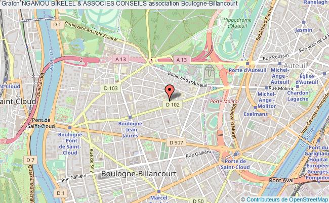 plan association Ngamou Bikelel & Associes Conseils Boulogne-Billancourt
