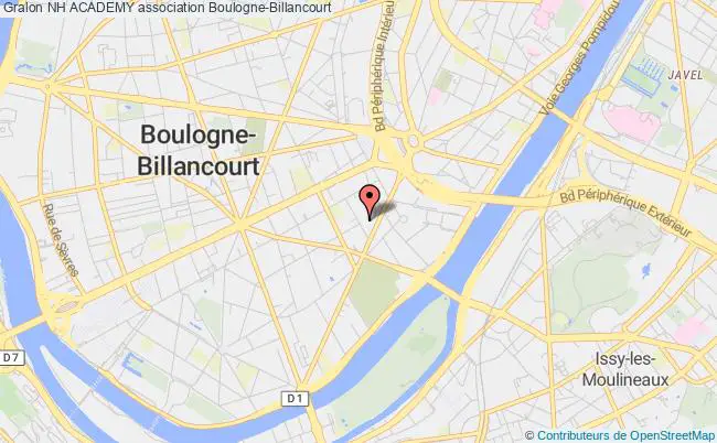 plan association Nh Academy Boulogne-Billancourt