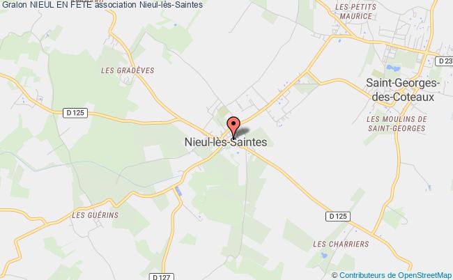 plan association Nieul En FÊte Nieul-lès-Saintes