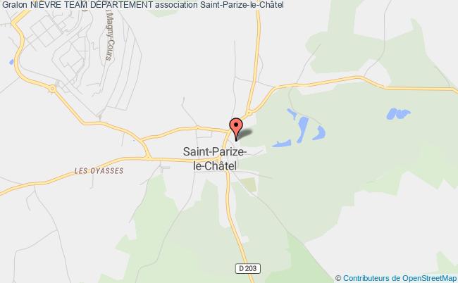 plan association NiÈvre Team DÉpartement Saint-Parize-le-Châtel