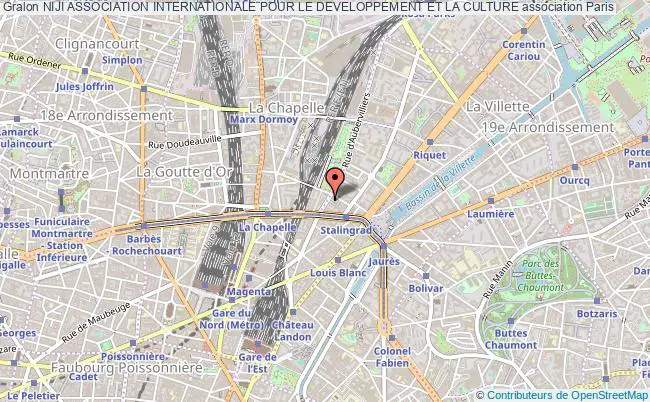 plan association Niji Association Internationale Pour Le Developpement Et La Culture Paris