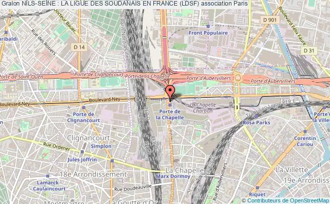 plan association NÎls-seine : La Ligue Des Soudanais En France (ldsf) Paris