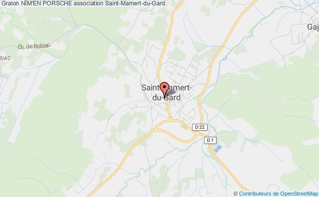 plan association NÎm'en Porsche Saint-Mamert-du-Gard