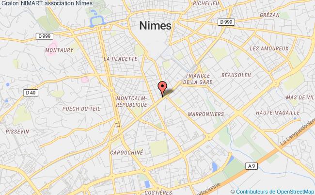 plan association Nimart Nîmes